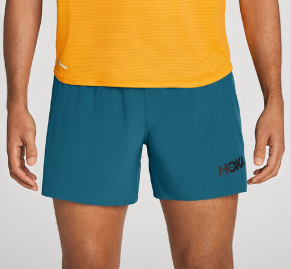 Hoka Glide 5''short Blue Coral