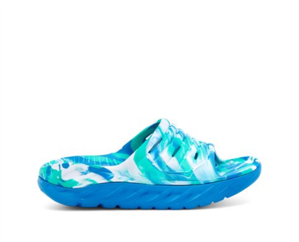 Ora Tobogan De Recuperare Swirl Hoka Atlantis Coral Albastru