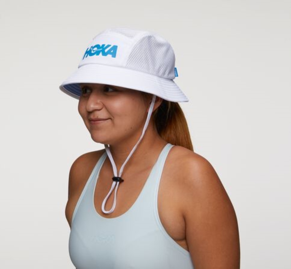 Pălărie Hoka Adventure Alb Diva Albastru