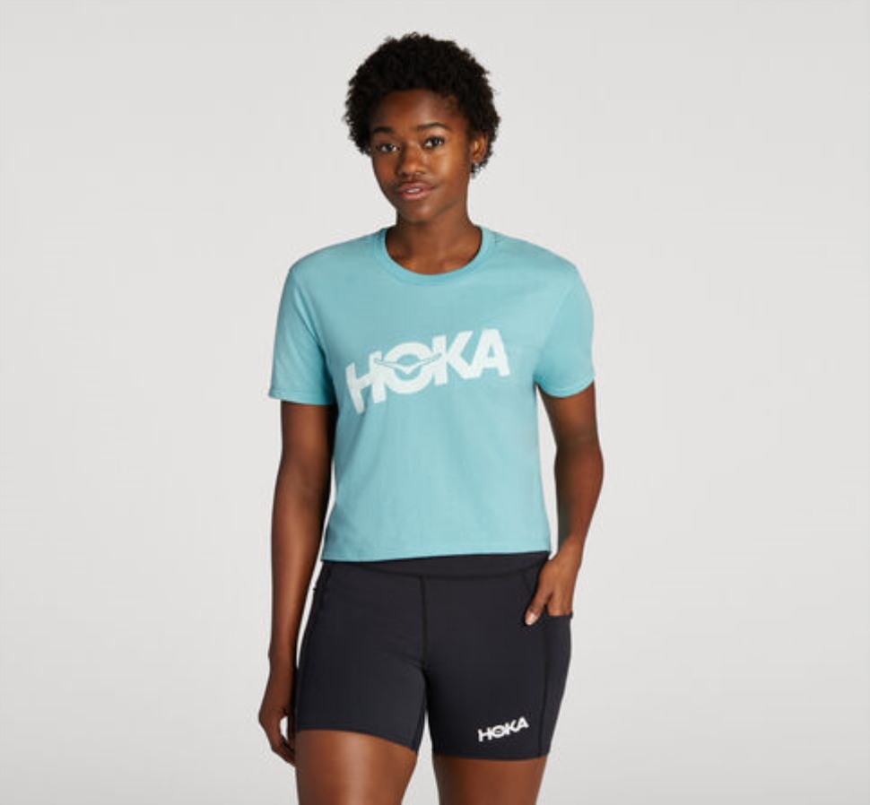 Hoka All-day Tee Coastal Shade