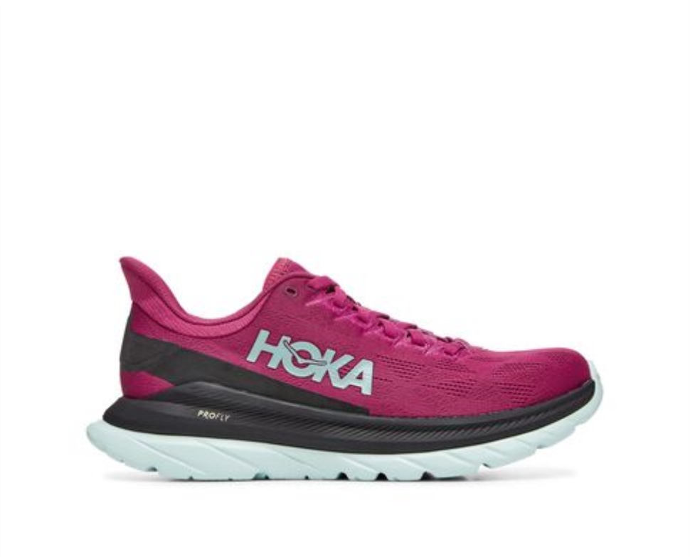 Mach 4 Hoka Festival Fuchsia Negru