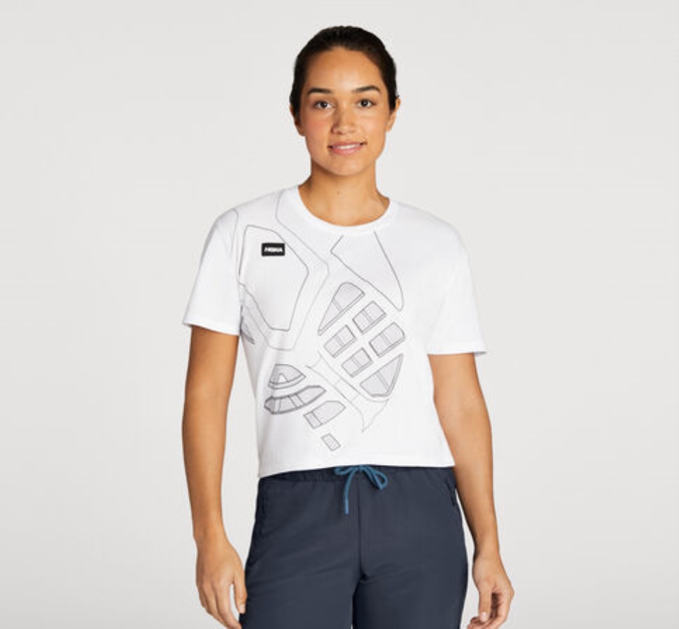 Tricou Toată Ziua Hoka Alb
