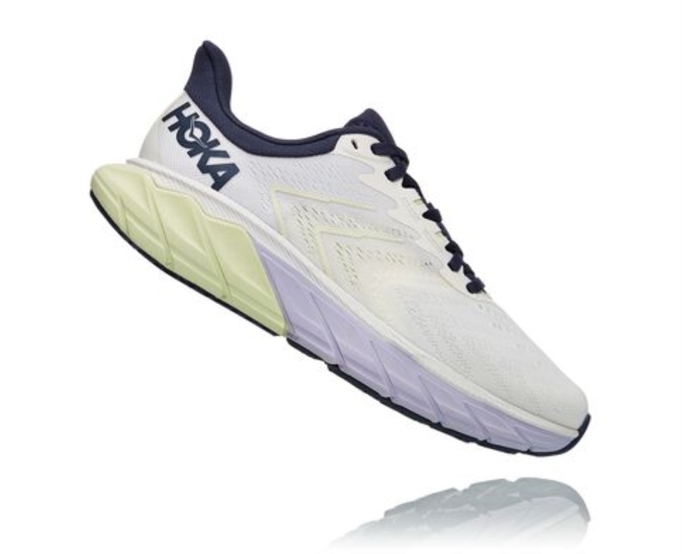 Arahi 5 Hoka Blanc De Blanc Outer Space