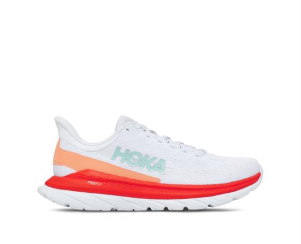 Hoka Mach 4 Fiesta Albă