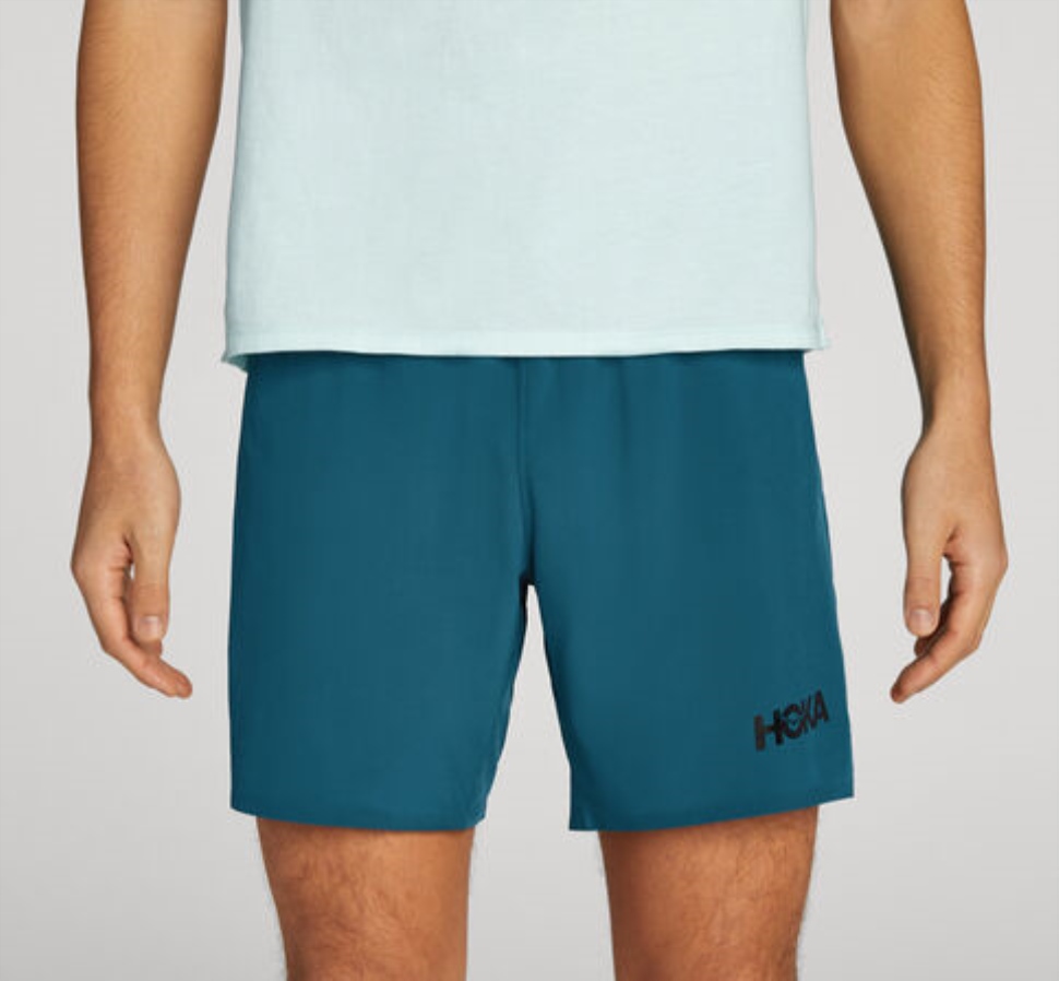 Hoka Glide 7''short Blue Coral