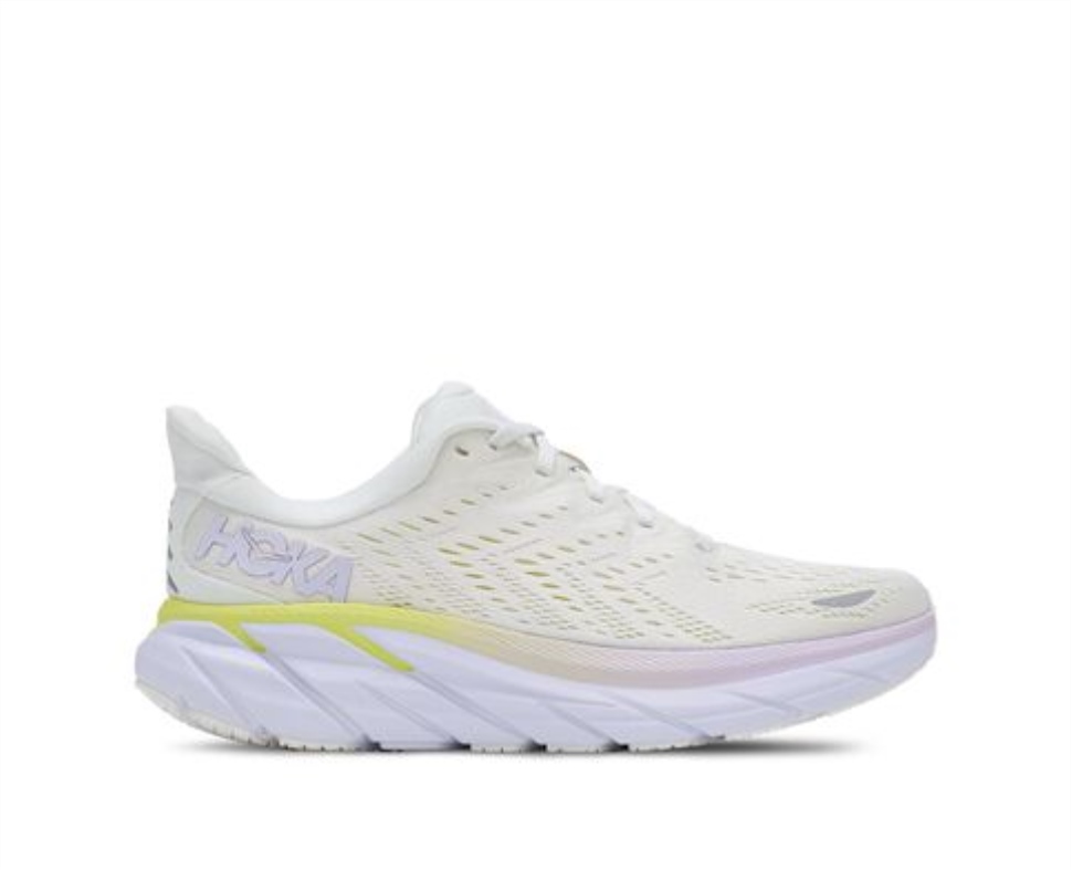 Hoka Clifton 8 Blanc De Blanc Alb Strălucitor